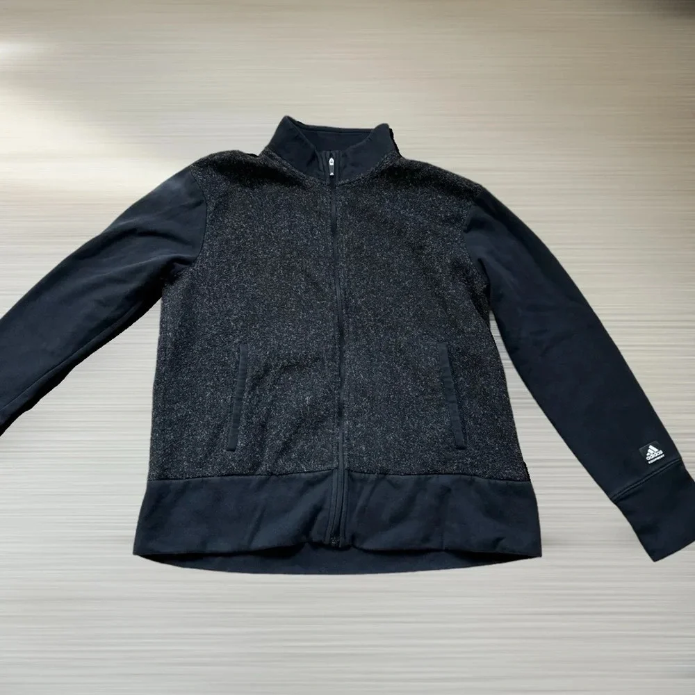 Adidas Women's Equipment Full Zip Golf Jacket Size Large